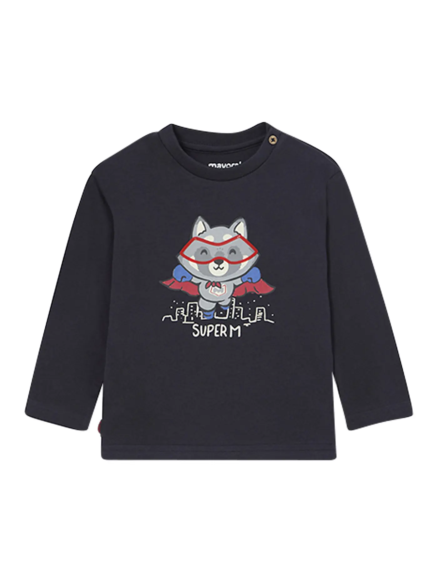 MAYORAL | Baby Langarmshirt | dunkelblau